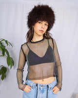 Faux fur fluffy headband I