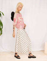 Sequin varsity number T-shirt