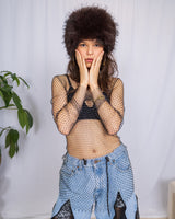 Faux fur fluffy headband I