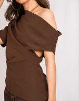 Asymmetricdrapedtop_Chocolate_5