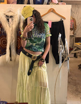 Braided detailed buckle belt I