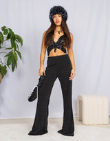 Butterfly sequin top