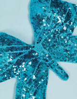 Butterfly sequin top