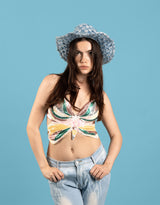 Butterfly sequin top