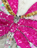 Butterfly sequin top