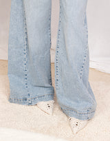 Pointed slingback lace-up kitten heels