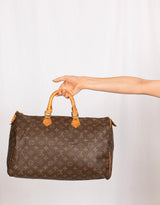 Vintage Louis Vuitton Speedy 40 monogram canvas handbag