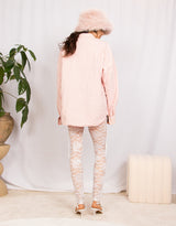 Floral transparent lace layering legging