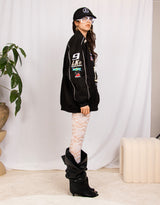 Racing club varsity jacket