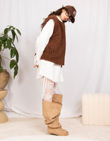 Textured waistcoat