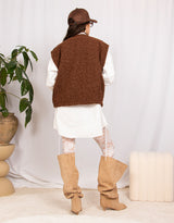 Textured waistcoat