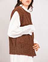 Textured waistcoat
