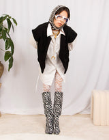 Textured waistcoat
