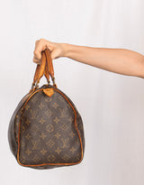 Vintage Louis Vuitton Speedy 30 monogram canvas handbag