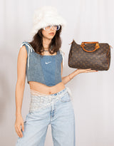 Vintage Louis Vuitton Speedy 30 monogram canvas handbag