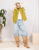 Textured waistcoat