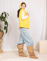 Textured waistcoat