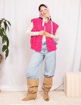 Textured waistcoat