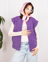Textured waistcoat