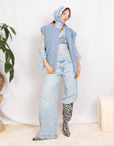 Textured waistcoat