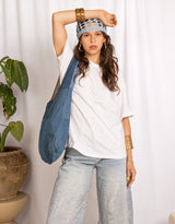 Rhinestone oversized T-shirt
