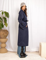 Oversized cape trenchcoat