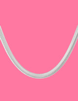 Flat link necklace I