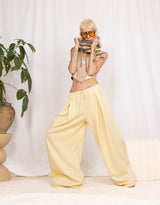 Tall Y2K wide leg drawstring trousers