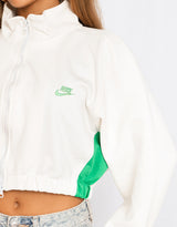 Vintage customized upcycled Nike track jacket