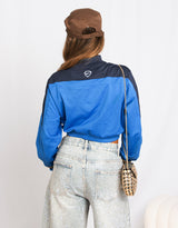Vintage customized upcycled Nike track jacket