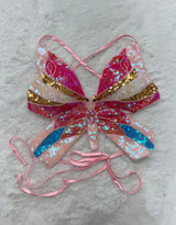 Butterfly sequin top
