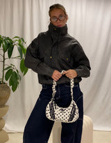 Vintage customized Adidas adjustable bag with bows