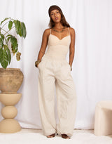 Underwire corset cami top
