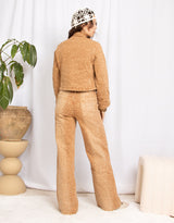 Bambi print barrel jeans