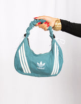 Vintage customized Adidas adjustable bag with bows