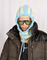 Striped balaclava