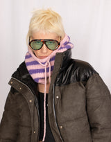Striped balaclava