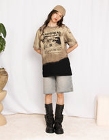 Radiohead faded graphic tee