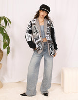 Vintage customized sports blazer with logo patches