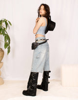 Festival sequin waist bag