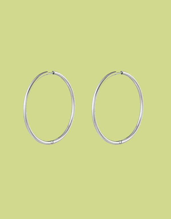 Medium hoop earrings I