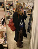 Leopard print pantalon