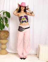 Festival sequin waist bag