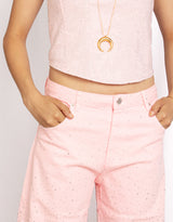 Sparkly balloon jeans