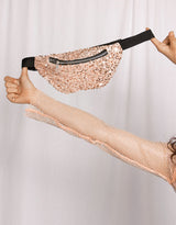 Sequin festival waist bag II