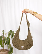 Vintage customized upcycled Adidas hobo shoulder bag