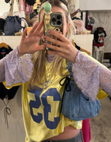 Long sleeve lace top