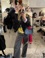 Vintage customized Nike adjustable bag with bows