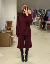 Oversized long shorts