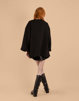 Oversized wide sweater